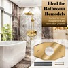 A503‑01 One-Hole Remodel Cover Plate for Mixet Bathtub and Shower