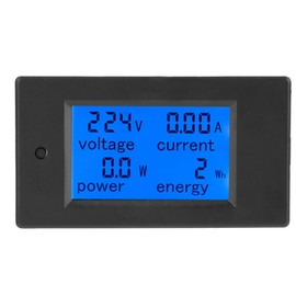 PEACEFAIR PZEM-021 LCD Display Digital AC Voltage Current Power Energy Meter - Accurate Measurement Tool for Home and Office Use