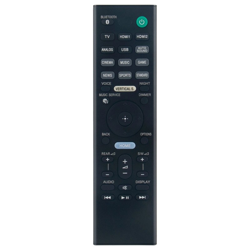 For Sony RMT-AH400U Replace Remote Control for Sony Soundbar SA-Z9F