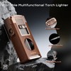 Torch Lighter with Cutter, Punch, Holder, Draw Enhancer Tool, and