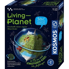 KOSMOS 637255 Living Planet, Create Your Own Mini Earth, Greenhouse, Experiment Box for Children, Biosphere, Botany and Biology for Children from 8 Years