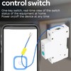 WIFI Circuit Breaker 1P DIN Rail Smart Breaker Switch for
