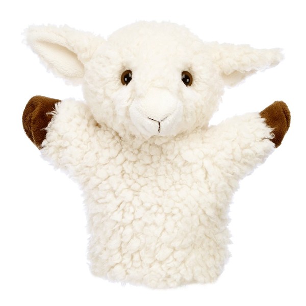 The Puppet Company - CarPets - White Sheep Hand Puppet