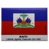 Haiti Flag Caribbean Fridge Collector's Souvenir Magnet 2.5" X 3.5"