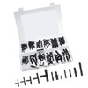 A ABSOPRO Automotive Vacuum Hose Connector Assortment Kit(Set of 113)