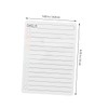 Tofficu 6sheets Magnetic Weekly Planner Board for Fridge Dry Erase