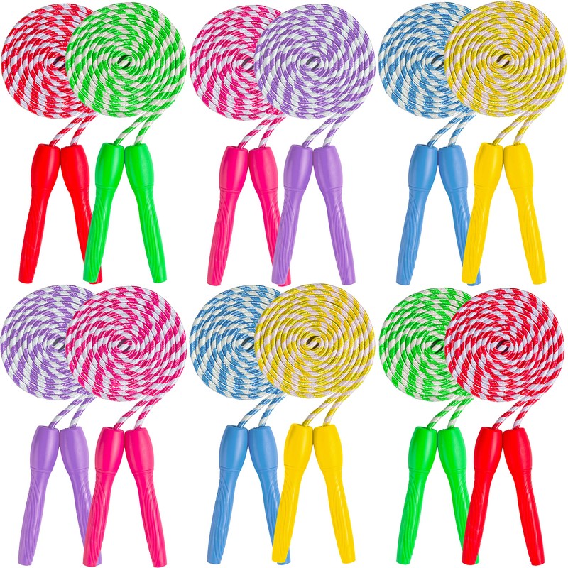 Ram Pro All Purpose Jump Rope Stripe Ropes With Plastic