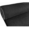 American Terminal C12BK 12' Length X 4' Wide Black Carpet