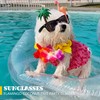 Dog Pool Float, Funny 6-in-1 Inflatable Dog Floats for Pool,