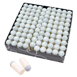 9/10/11/12/13mm Billiard Slip On Pool Cue Stick Tips Ferrules Replacements 100pcs/set New (13mm)