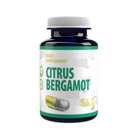 Citrus Bergamot 500mg 90 Vegan Capsules, 3rd Party Lab Tested, High Strength Supplement, No Fillers or Bulkers, Gluten and GMO Free