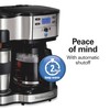 Hamilton Beach 2-Way Programmable Coffee Maker, 12 Cup Glass Carafe