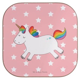 Mr. & Mrs. Panda Wooden Coaster, Unicorn Happy Gift, Glass Coasters, Unicorns, Smile, Unicorn, Wooden Coaster, Unicorn Decoration, Joy,