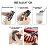 Gravity Electric Salt and Pepper Grinder Set, Battery Powered LED