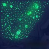 Estrellas Fluorescentes para Techo, 849 pzas Reutilizables y Autoadhesivas, Estrellas