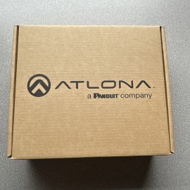 Atlona Two-Input Wallplate HDBaseT Transmitter for HDMI AT-HDVS-210H-TX-WP New!