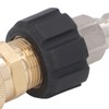 Garden Hose Quick Connector Set 3/8in 3/4in American Garden Hose
