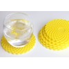 Yellow Drinks Coasters Set of 6 by Stone & Thyme