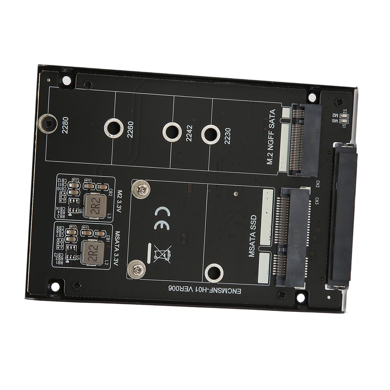 M.2 NGFF MSATA to SATA3 Adapter Card JBOD Mode 6Gbps