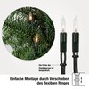 hellum 835014 50-Bulb Mini Fairy Lights, Indoor Power-Operated Transparent Warm