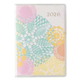 Noritsu Pagem 2026 Monthly Planner, Lumiere Petite, White 2179 (Starts on November 2025)