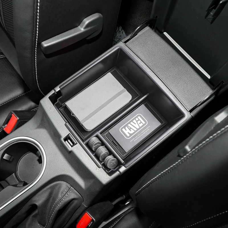HGWEI Center Console Organizer Compatible with Ford Ranger 2019 2020