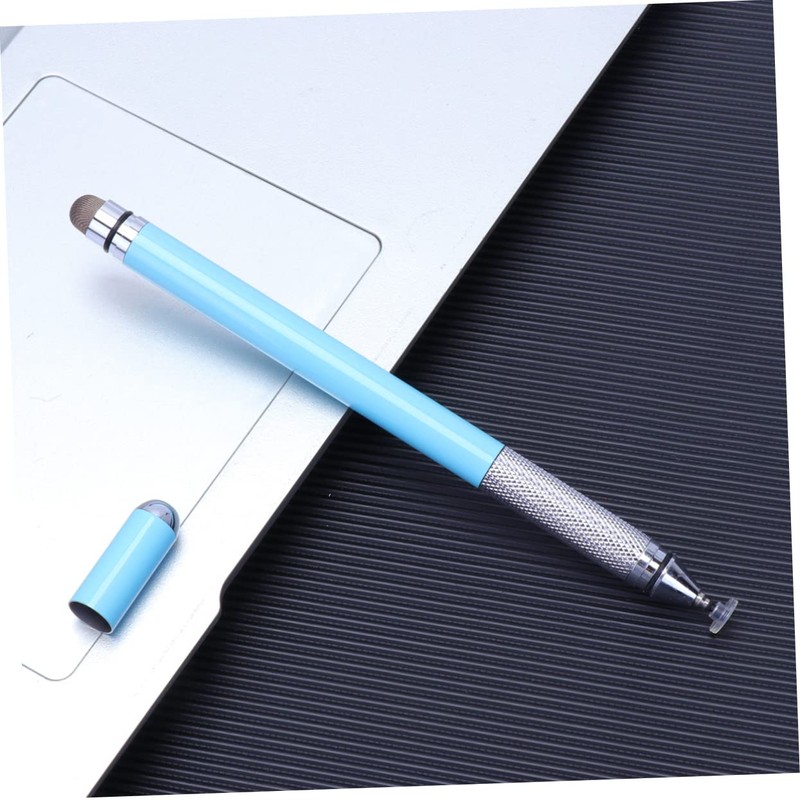 Gadpiparty Capacitive Stylus Pen for Touch Screens Blue Metal Disc