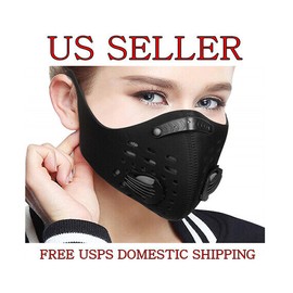 Greenstorm Neoprene Face Mask Cover with Replaceable Filter. USA STOCK. Get it ASAP!