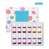 12 Bottles 10ml Lip Gloss Colorants DIY Liquid Pigment Lipgloss