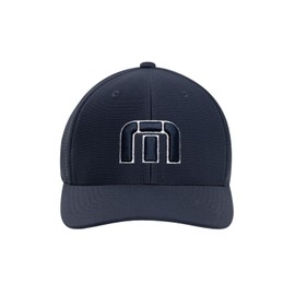 Travis Matthew AA800BBJV Unisex Classic Tech Cap (Brand Logo/Stretch) / Hat Golf, navy, S–M