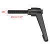 sourcing map M8 x 40mm Handle Adjustable Clamping Lever Thread