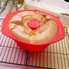Webake Molde de silicona estriada para tartas, molde antiadherente para