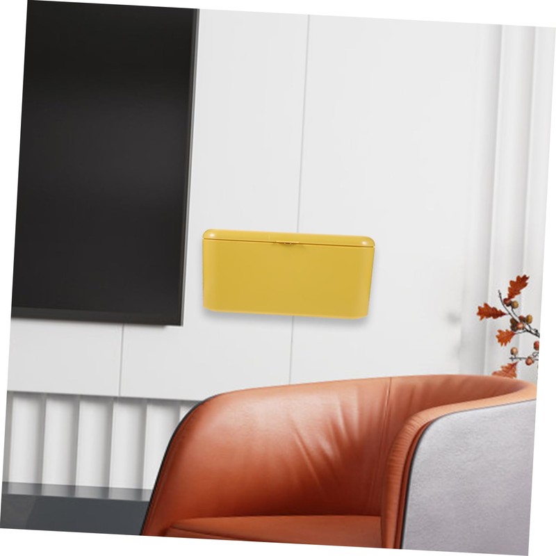 SHINEOFI Multi-Functional Wall-Mounted Storage Box 1pc Cable Management Box Cable