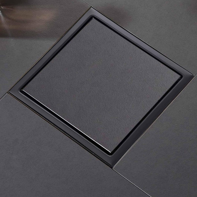 6 Inch Square Shower Floor Drain, Shower Drain Kit with