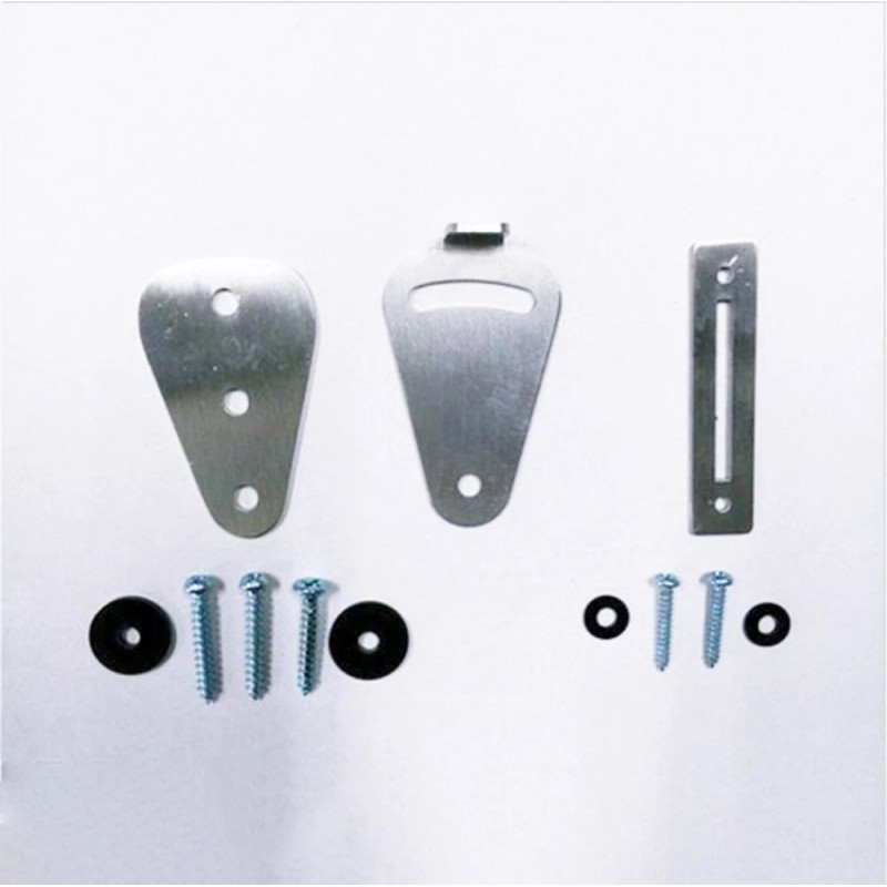 Ccjh Two - Piece Triangular Stainless Steel Door Lock for