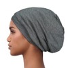 Alnorm Cosy satin lined slouchy beanie cap with soft elastic