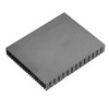 QANYEGN Black Heat Sinks, CPU Amplifier Heatsink, Aluminum Cooling Heat