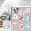 Funimost Cute Axolotl Stickers, Pink Animals Stickers for Kids Teens,