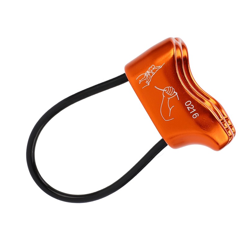 Rappel Device Aluminum Magnesium Alloy ATC Rappelling Descender for Outdoor