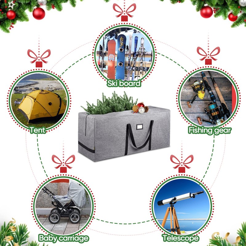 BALEINE 9 ft Christmas Tree Storage Bag, Heavy Duty 900D