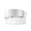 MILORDE White Belt(Brushed Metal - White,M804,105)