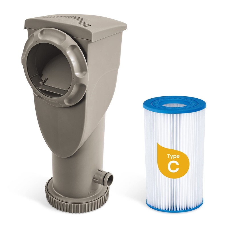 Funsicle SkimmerPlus 1,500 GPH 2-in-1 Filter Pump and Skimmer System