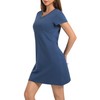 SHCNSJC Women's Nightdresses Nighties for Women Short Sleeve V Neck