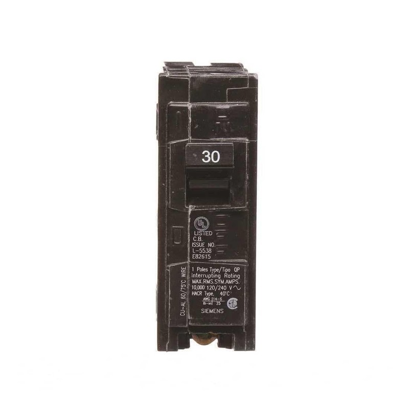 Siemens -HI Q130 30-Amp Single Pole Type QP Circuit Breaker,