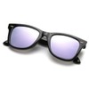 TJUTR Trendy Polarized Sunglasses for Women, Mirror Lens Style Shades