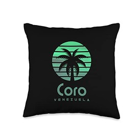 Venezuela Coro Design Venezuela Coro Throw Pillow, 16x16, Multicolor
