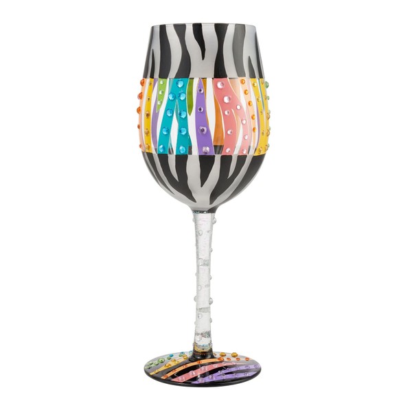 Lolita 6010156 LOVE YOUR STRIPES Wine Glass
