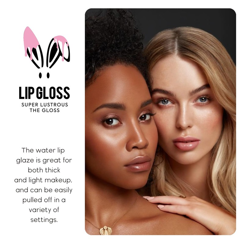 VIOLA HOUSE Lip Gloss, Lip Stains Lip Tint Stain, Clear