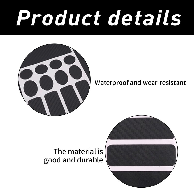 Pack of 3 Protective Film Bicycle Frame, Frame Protection Film
