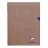 Clairefontaine Mimesys Piqué Polypropylene Notebook 24 x 32 cm 48 Pages 90 g Squared Black